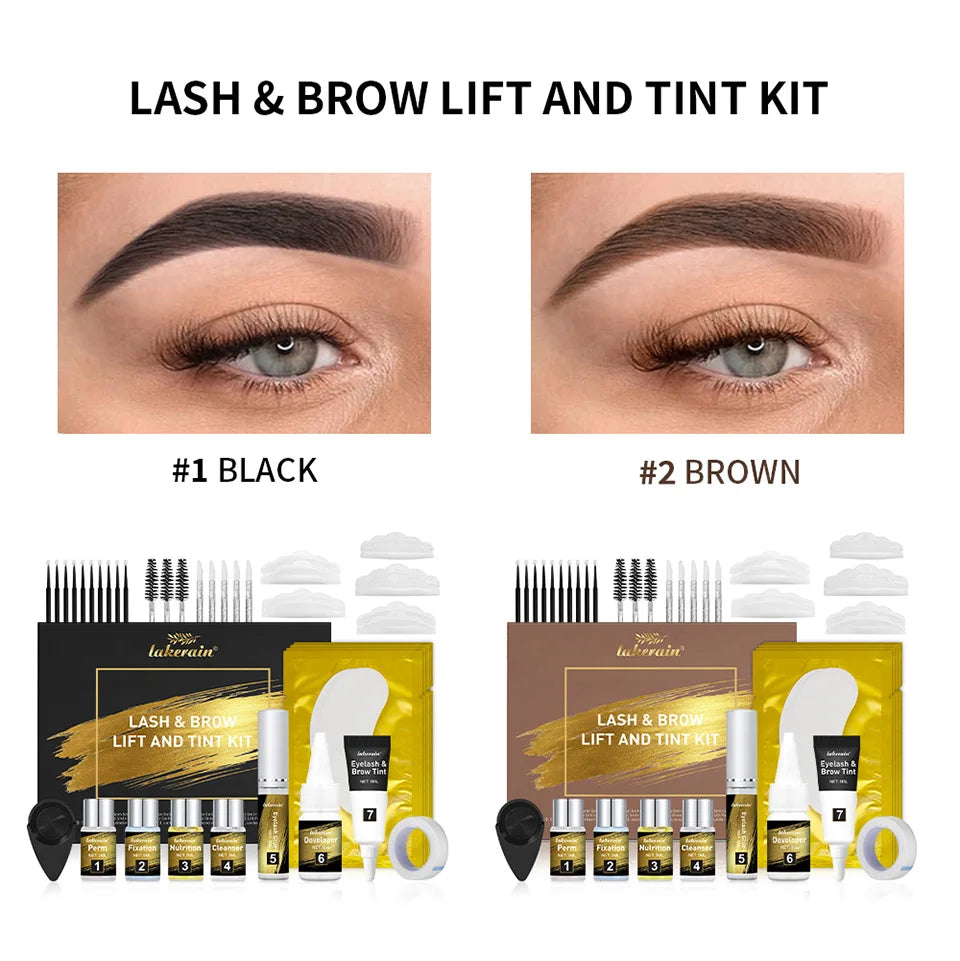 Professional Eyelash Lift and Brow Lamination Tinting Kit