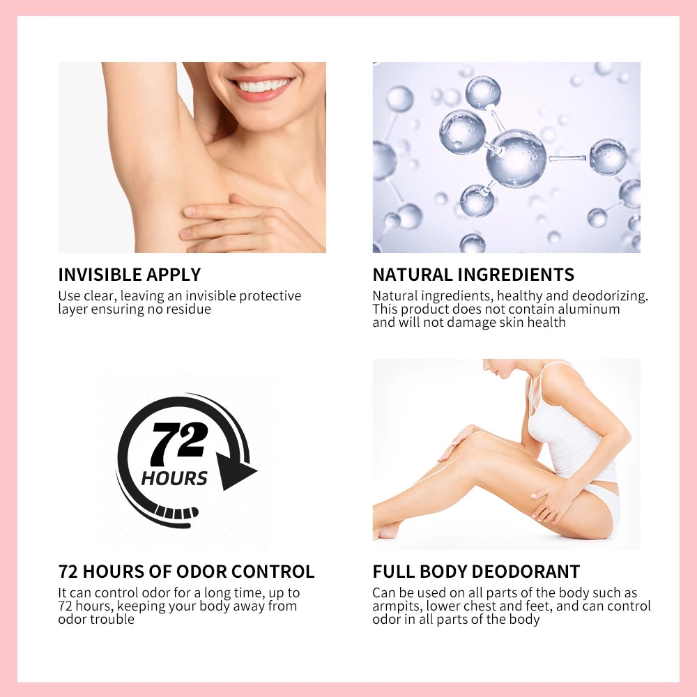 All-Day Full Body Deodorant Balm for Odor Control