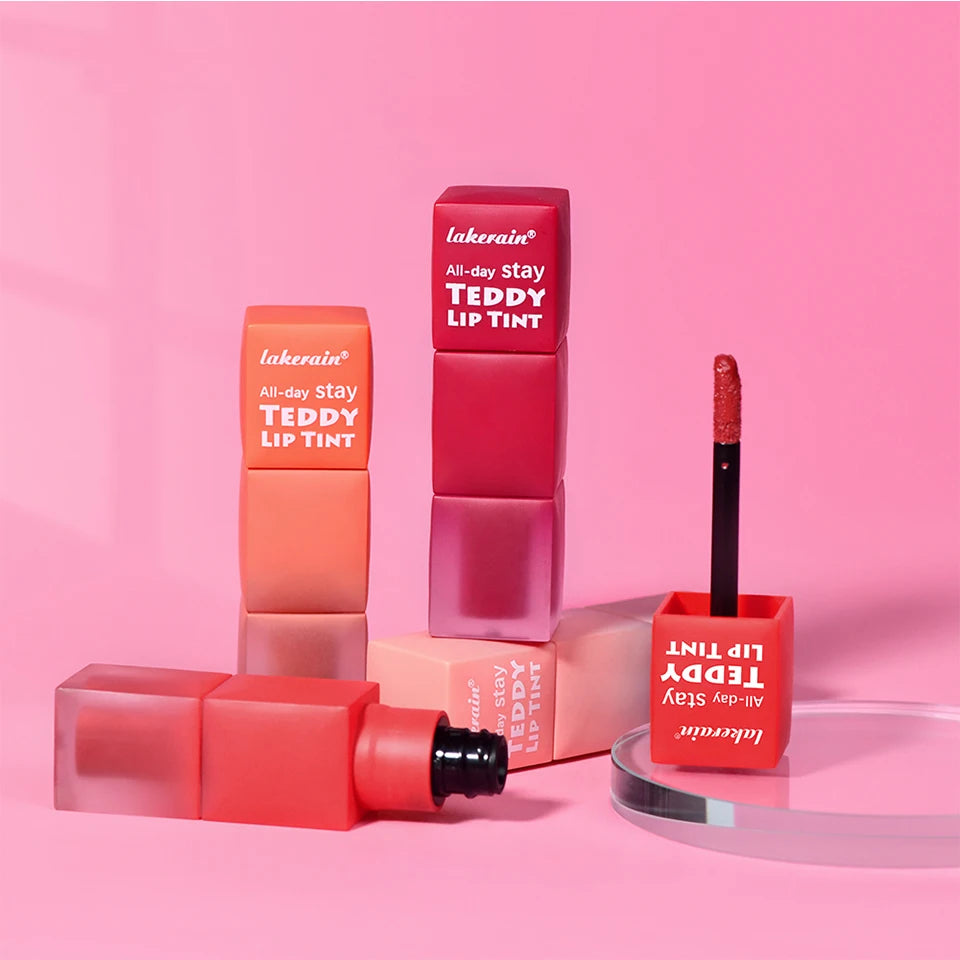 Waterproof Long-Lasting Matte Lip Tint - 19