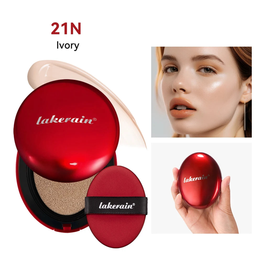Waterproof Full Coverage Cushion Foundation with Sun Protection