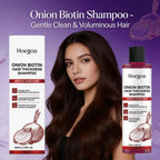 Onion Biotin Volumizing Shampoo for Hair Growth and Scalp Health