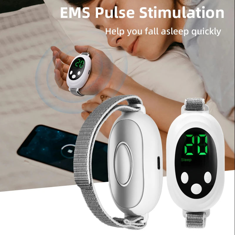 Microcurrent Handheld Sleep Aid Device for Anxiety and Insomnia