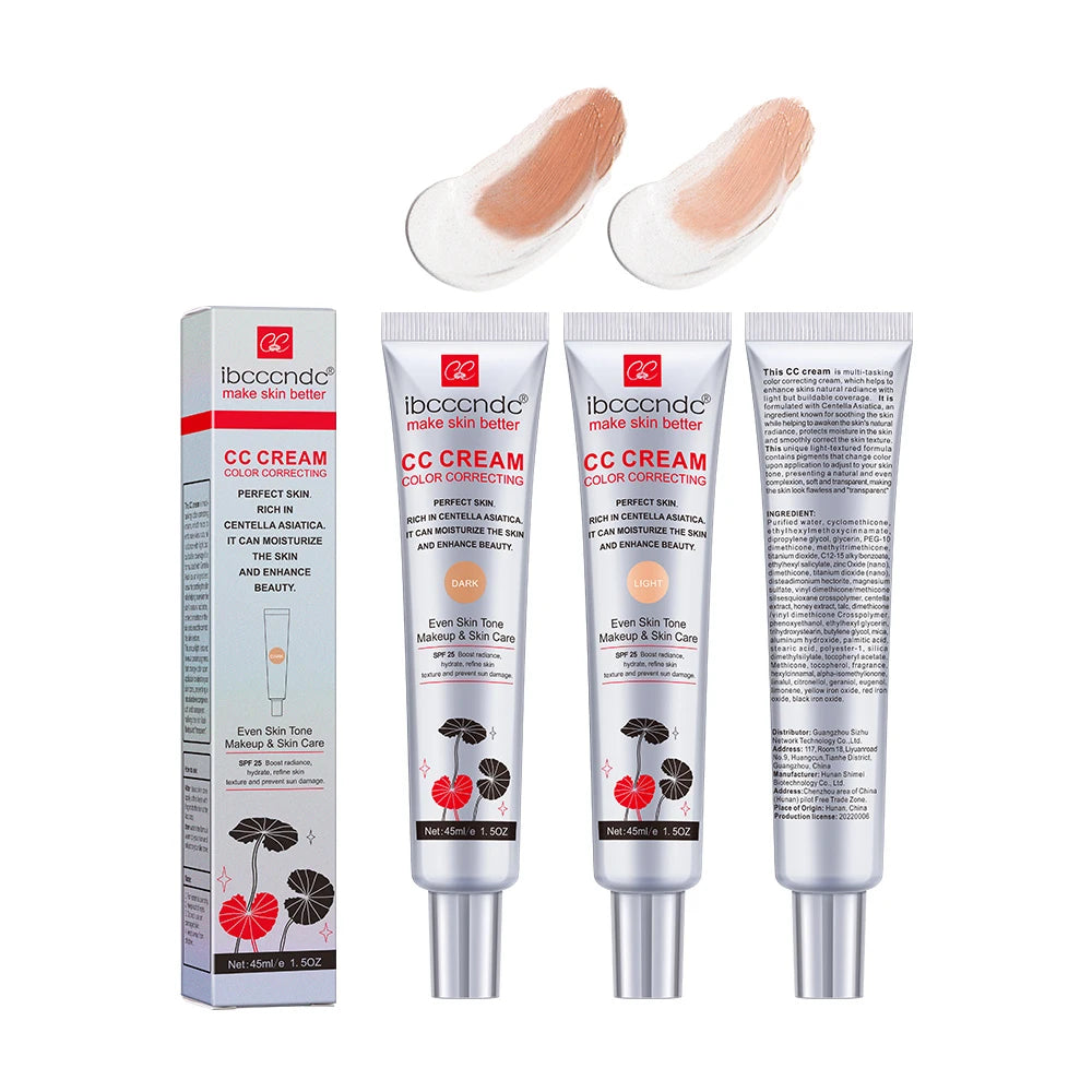 Color Correcting CC Cream Foundation for Even Skin Tone