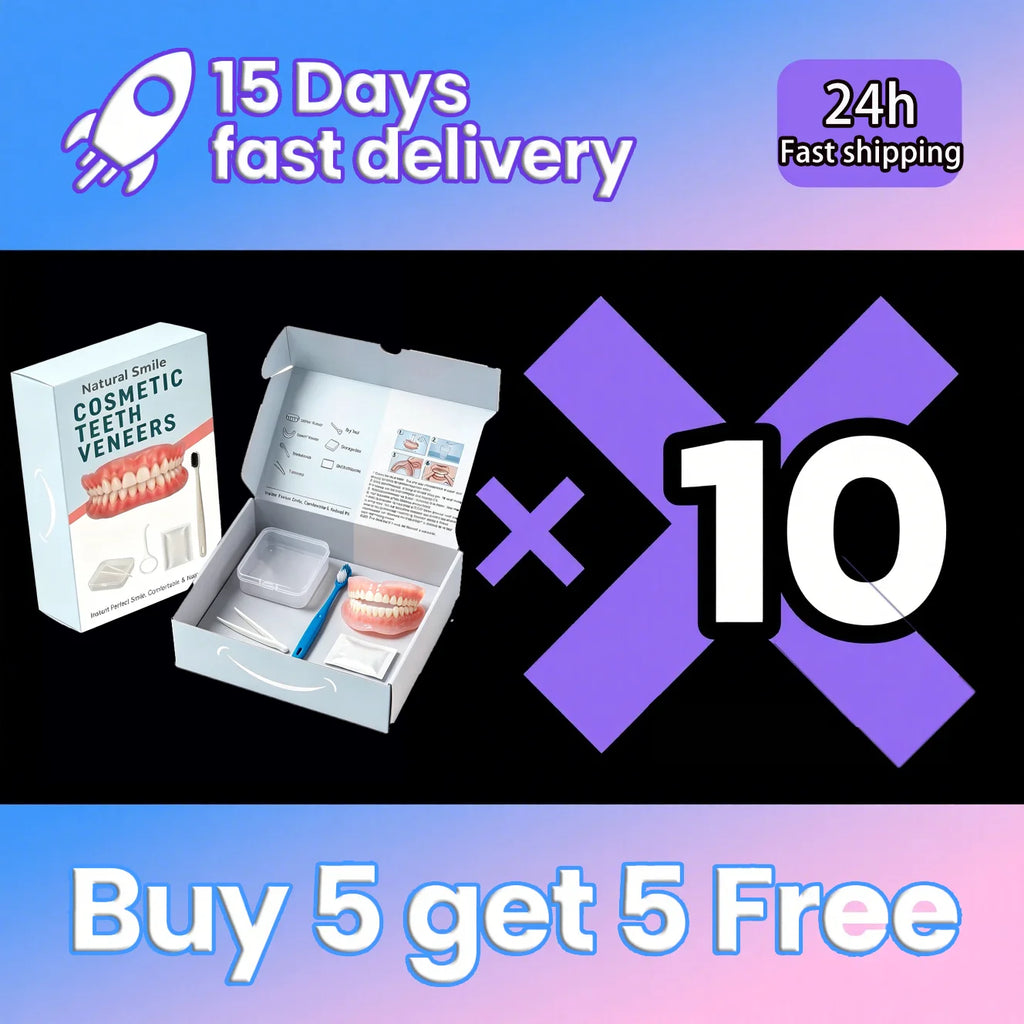 Comfort Fit Silicone Dentures for Natural Teeth Replacement