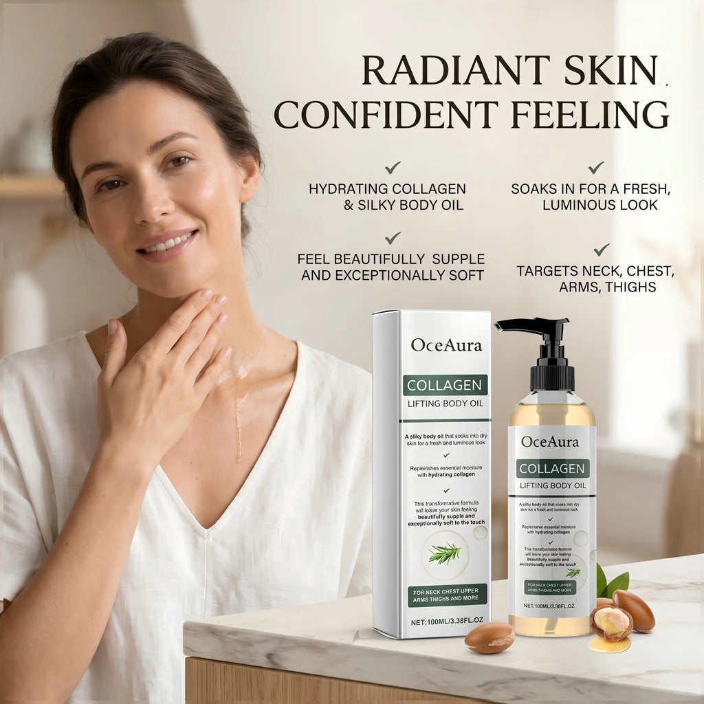 Collagen Body Firming and Hydrating Massage Oil