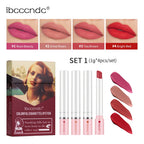 4-Piece Velvet Matte Lipstick Set Waterproof Long-Lasting