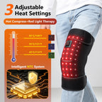 Red Light Therapy Heated Knee Brace with 3 Heat Settings
