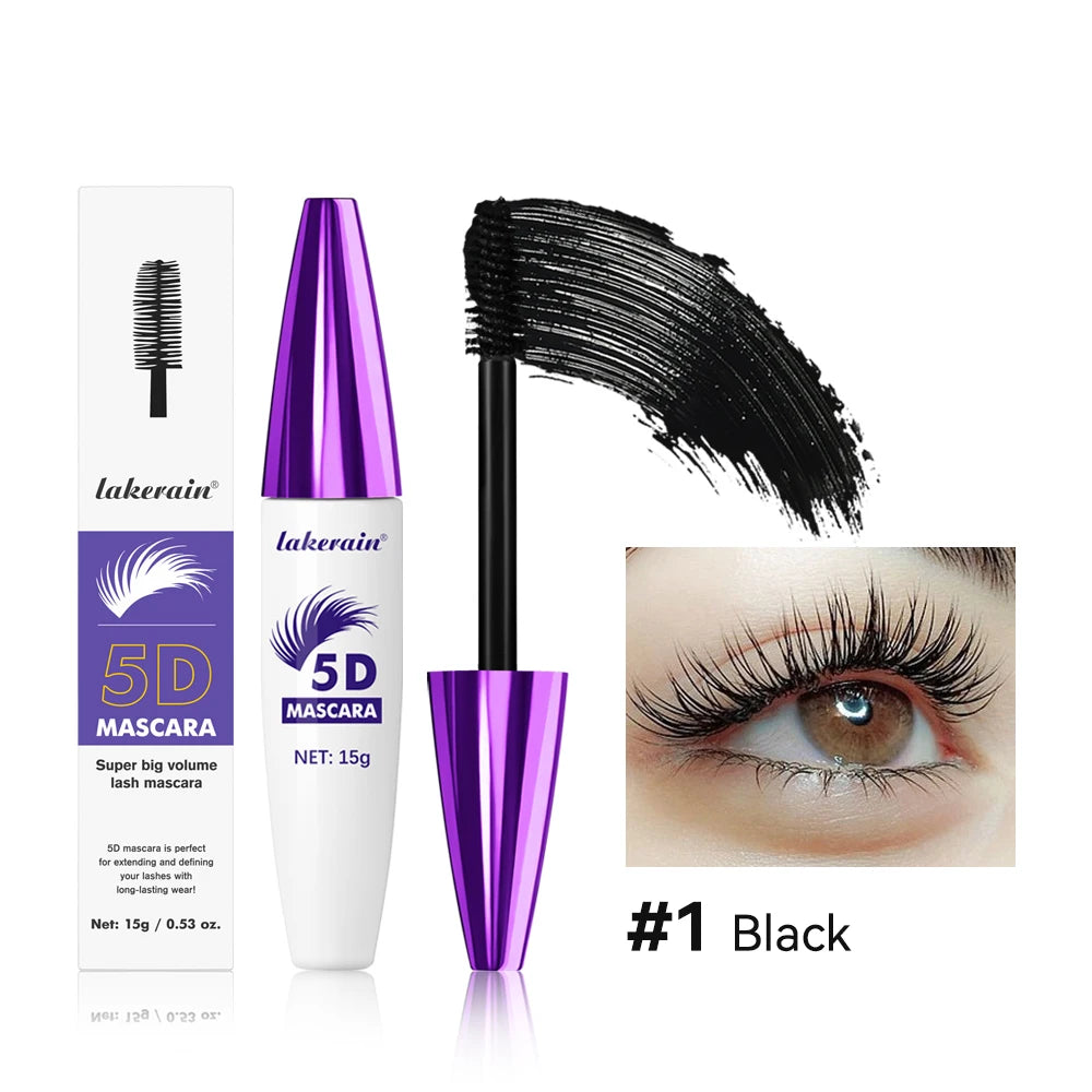 5D Waterproof Lengthening and Volumizing Mascara