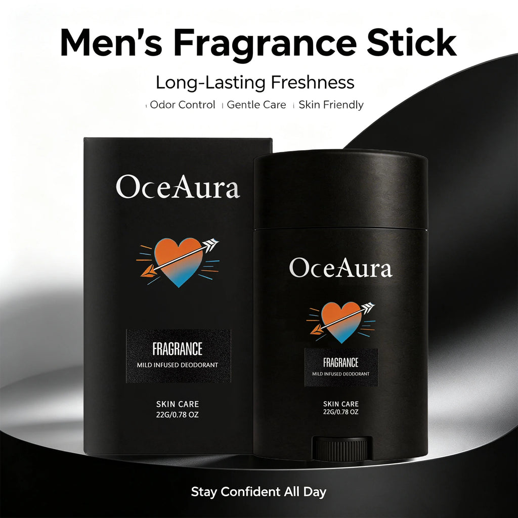 Long-Lasting Solid Deodorant Stick for Men
