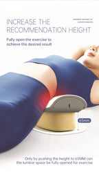Smart Lumbar Traction Device with Vibration and Airbag Massage