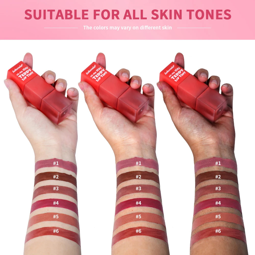 Waterproof Long-Lasting Matte Lip Tint - 6