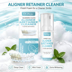 Refreshing Mint Foam Cleaner for Dental Aligners and Retainers