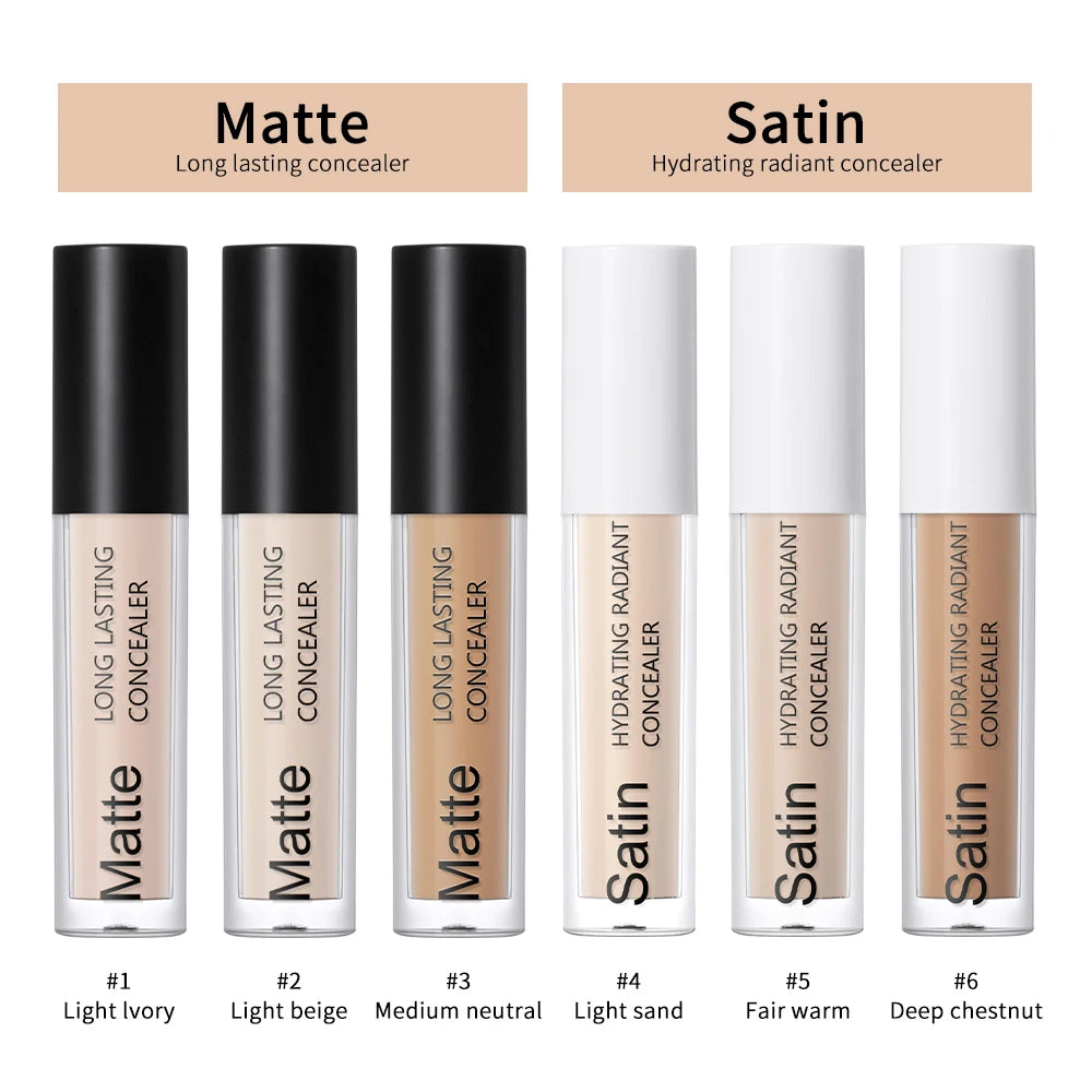 Full Coverage Long-Lasting Matte Liquid Concealer - 4