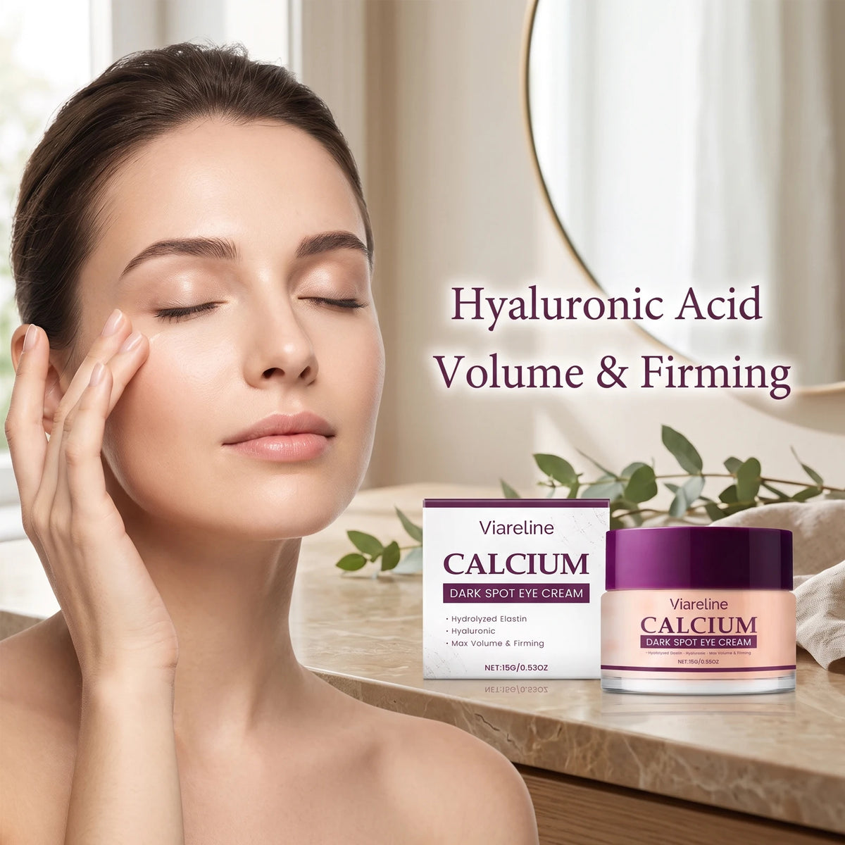 Calcium Eye Cream for Dark Circles and Fine Lines