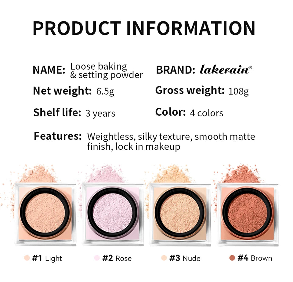 Oil-Control Loose Baking and Setting Powder - 14