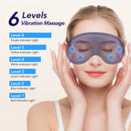 Heated 3D Massage Eye Mask for Dry Eyes and Stress Relief