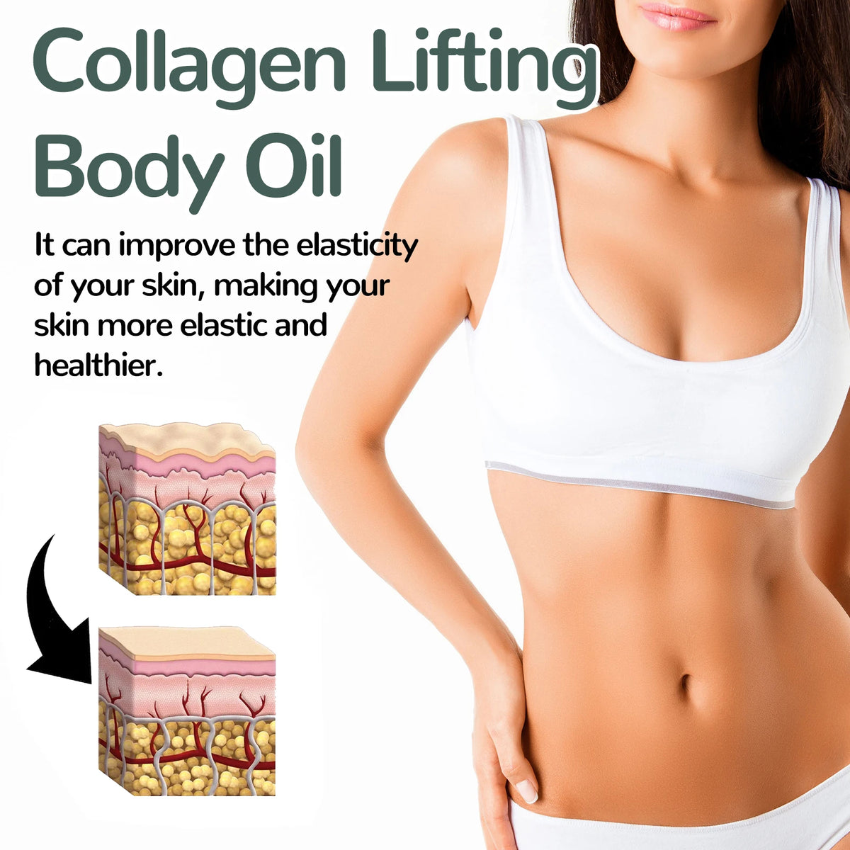 Collagen Body Firming and Hydrating Massage Oil