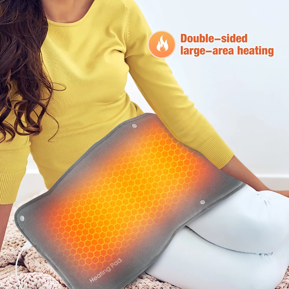 USB Graphene Heated Hand Warmer and Body Heating Pad - 8