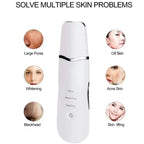 3-in-1 Ultrasonic Facial Skin Scrubber and Pore Cleaner
