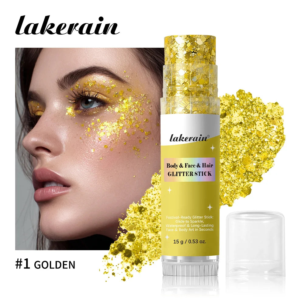 Waterproof Glitter Shimmer Stick for Face and Body - 22