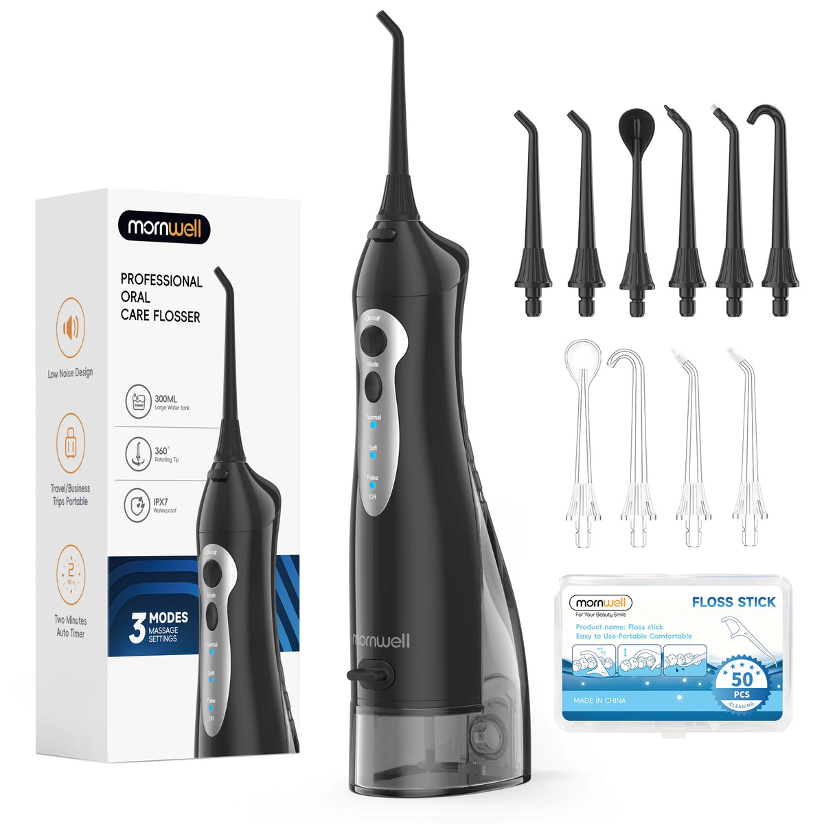 Portable USB Rechargeable Oral Irrigator for Teeth Cleaning