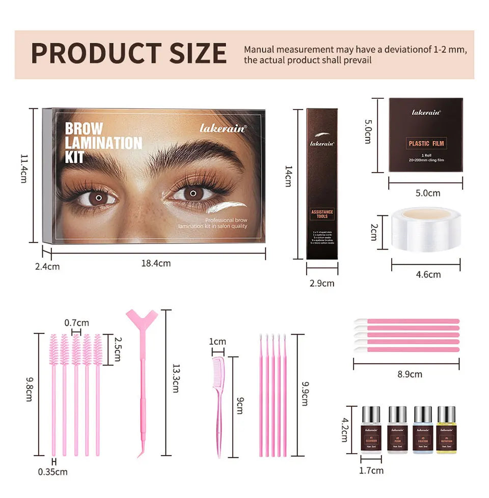 Professional Eyebrow Lamination Lifting and Shaping Kit