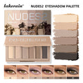 6-Color Matte Eyeshadow Palette for Natural and Smokey Eye Looks