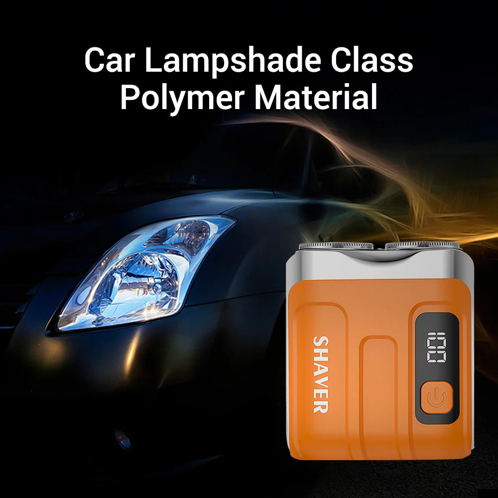 Portable Electric Dual-Head Shaver for Men with LED Display - 8