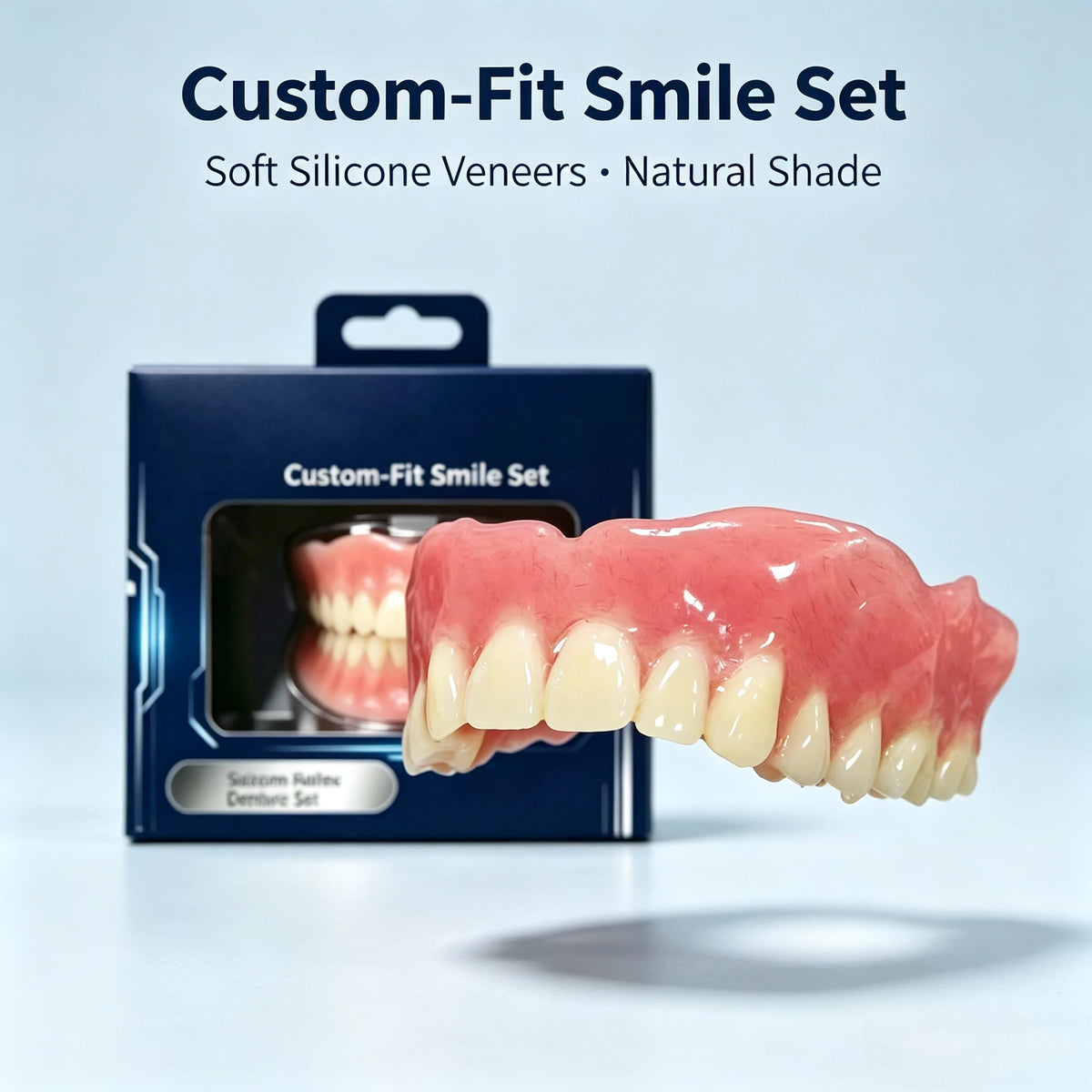 Adjustable Silicone Cosmetic Dentures for a Confident Smile