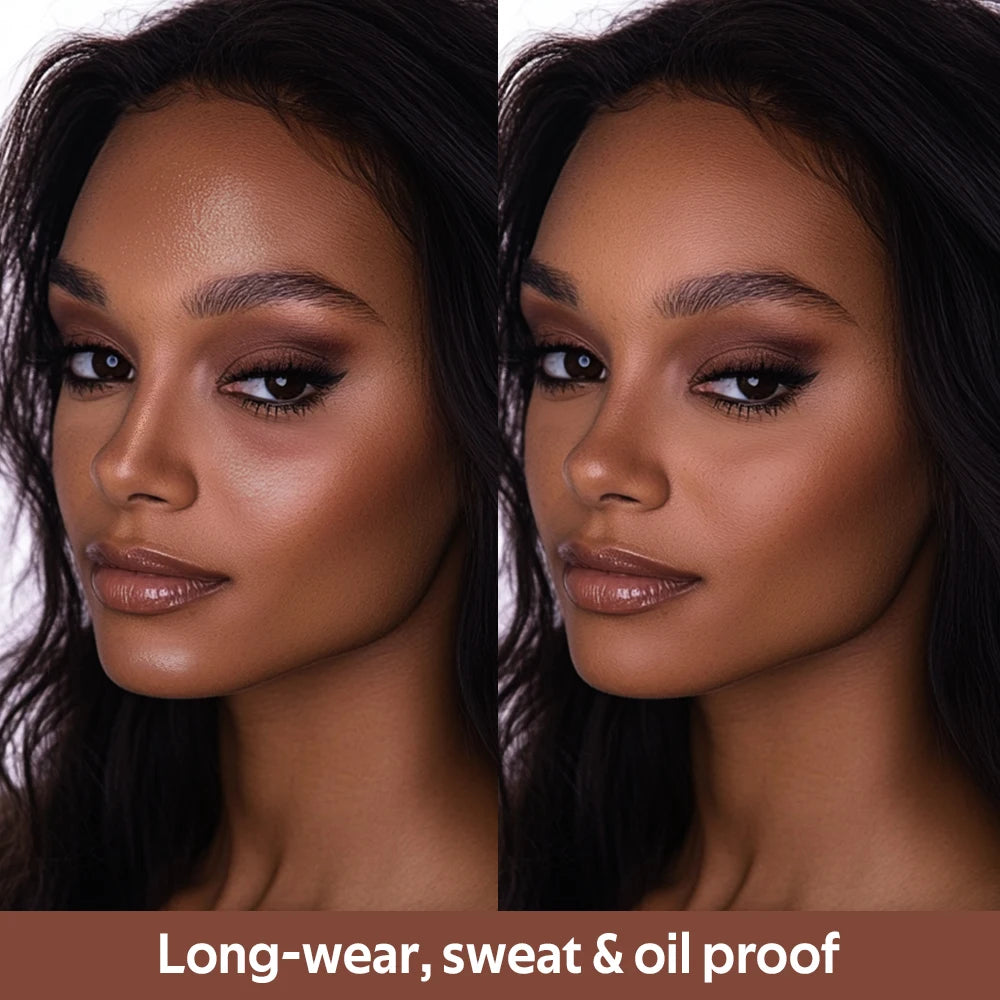 Long-Lasting Matte Bronzer Contour Powder for Face Sculpting - 26