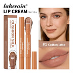 2-in-1 Waterproof Lip Cream and Blush with Cushion Applicator
