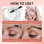 Waterproof 3D Eyebrow Styling Gel for Natural Laminated Brows