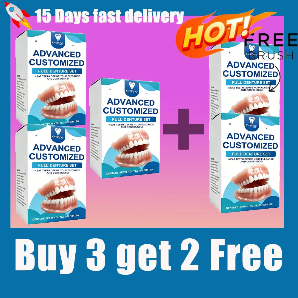 Temporary Denture Fitting and Dental Retouching Kit - 19