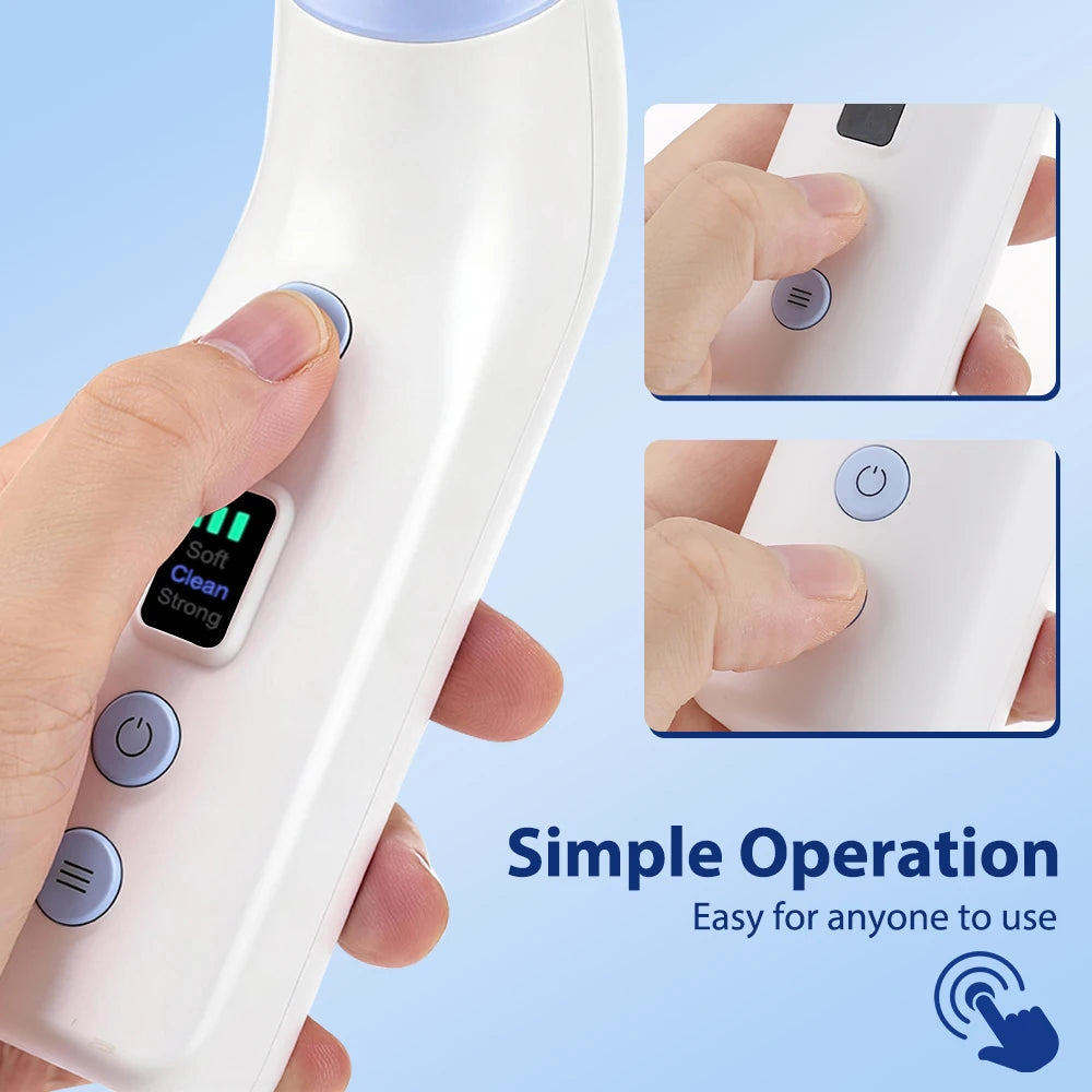 Electric Tonsil Stone Remover with LED Light