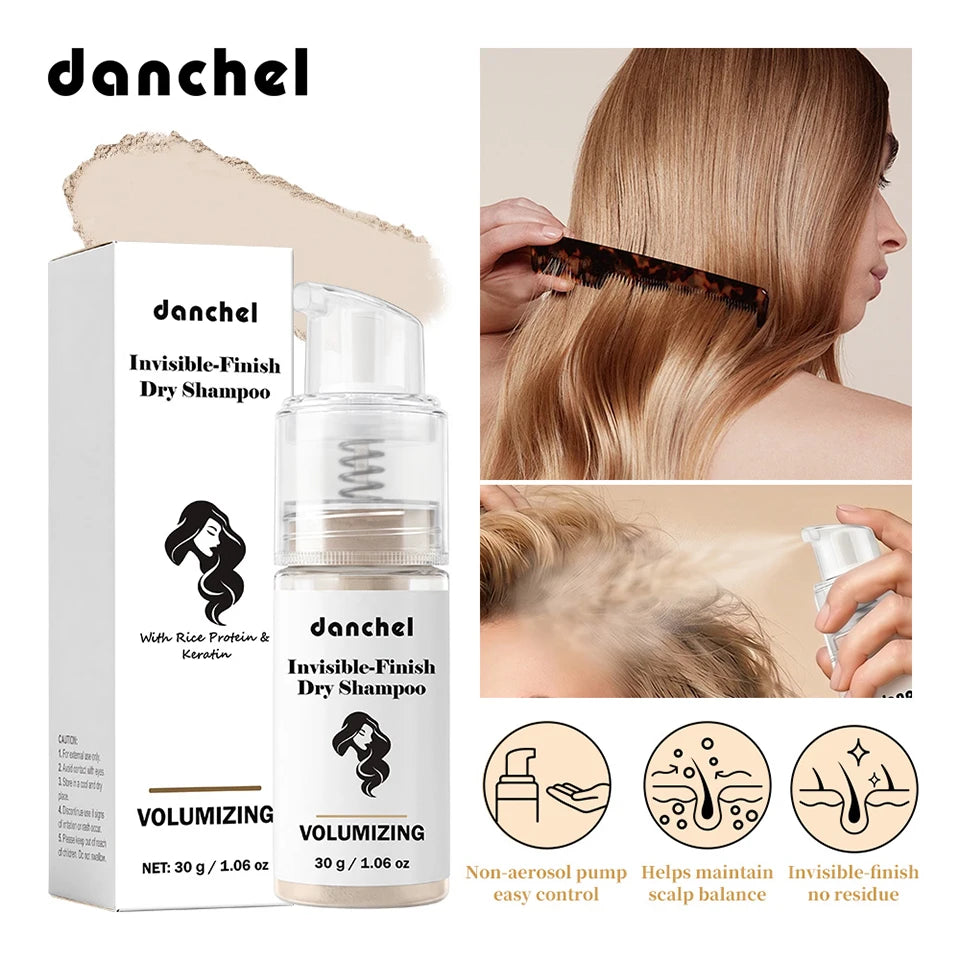 Volumizing Dry Shampoo Powder for Instant Oil Absorption
