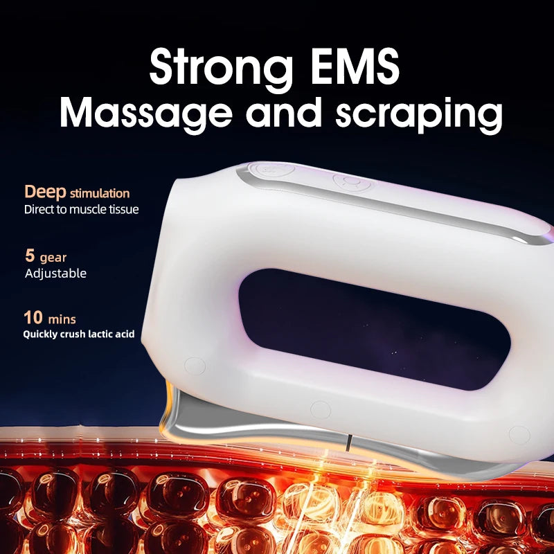 Electric EMS Microcurrent Body Massage Blade for Muscle Relaxation