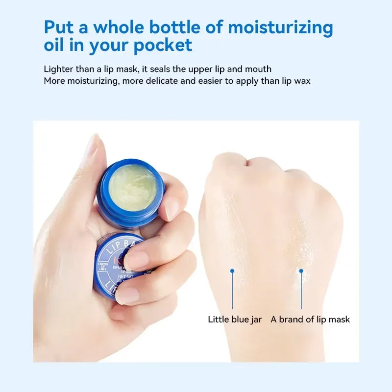 Moisturizing Lip Lightening Balm for Dark Lips and Exfoliating Repair