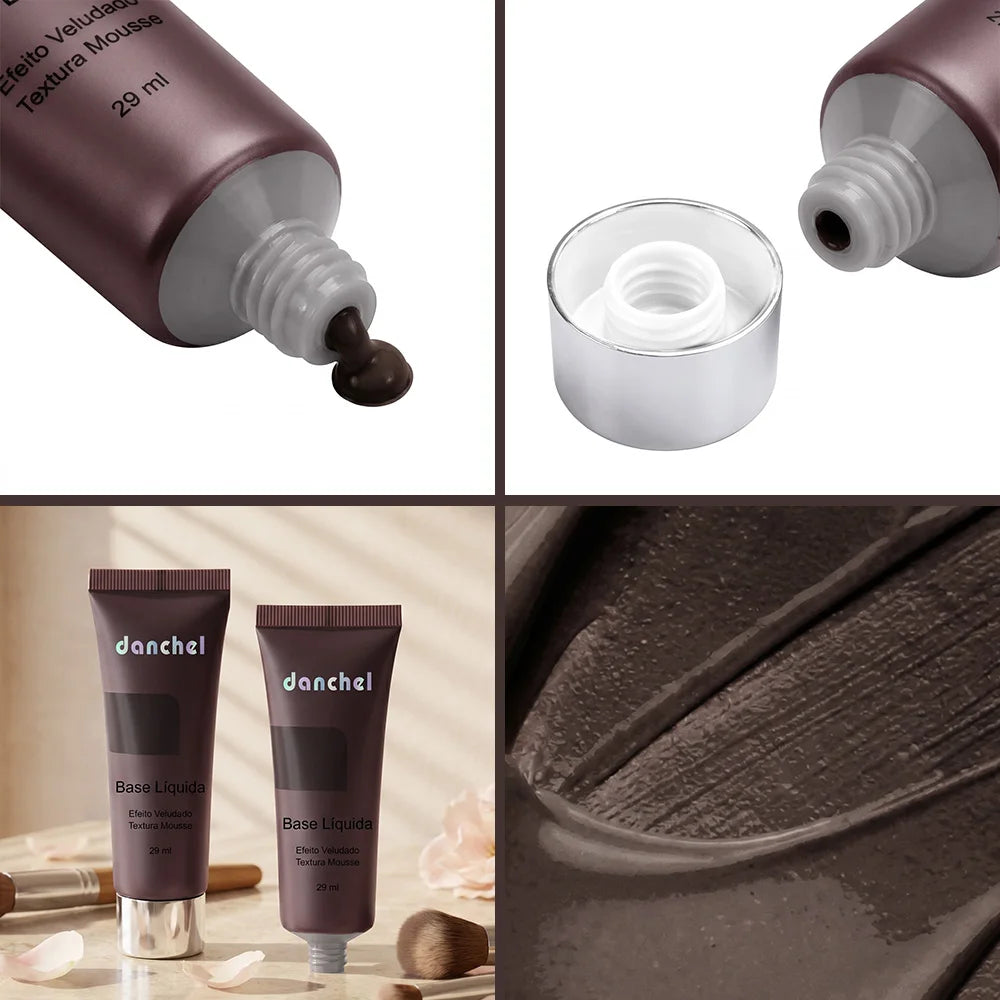Long-Lasting Velvet Matte Liquid Foundation