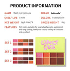 8-Color Cream Blush and Face Contouring Palette