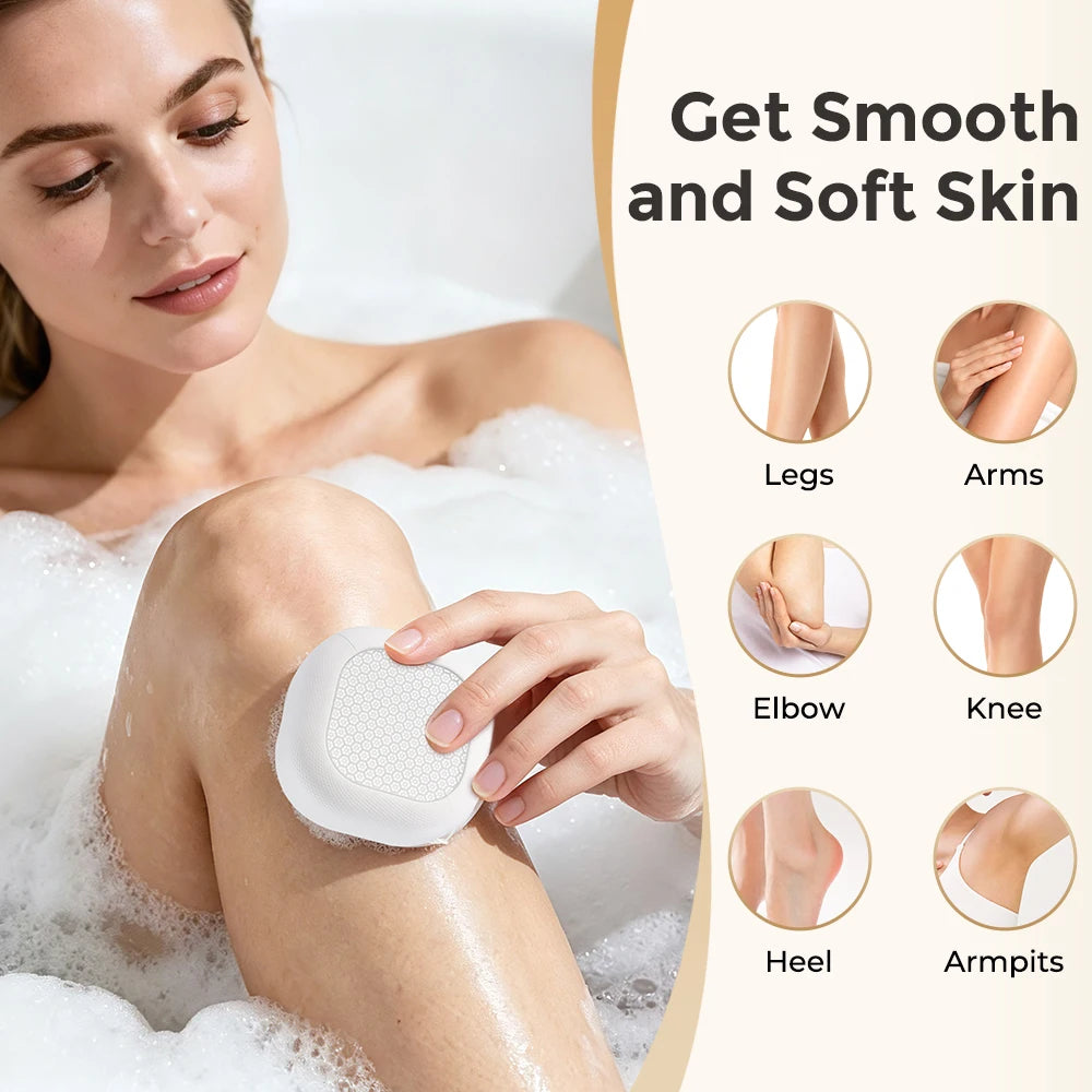 Painless Nano Glass Hair Remover and Exfoliator