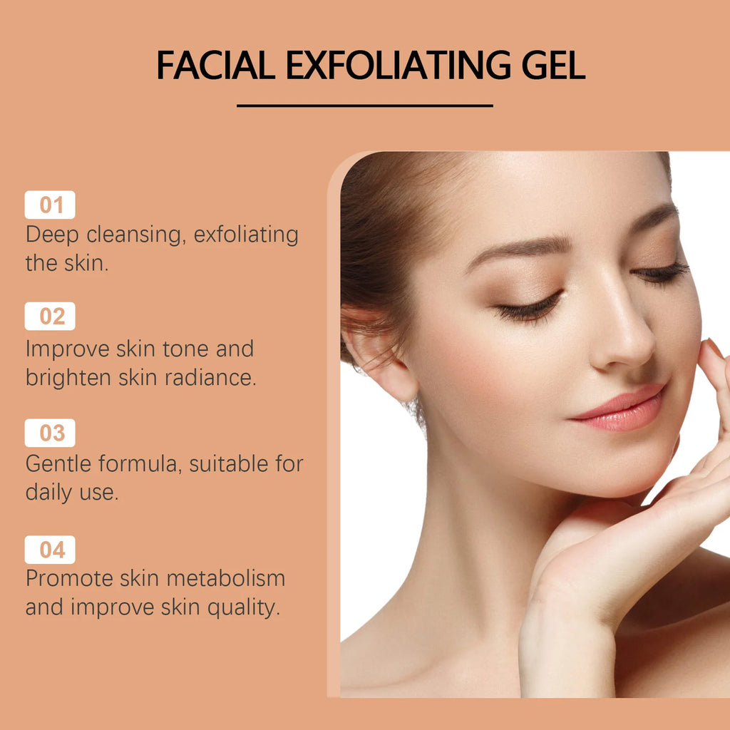 Brightening Orange Facial Exfoliating Gel