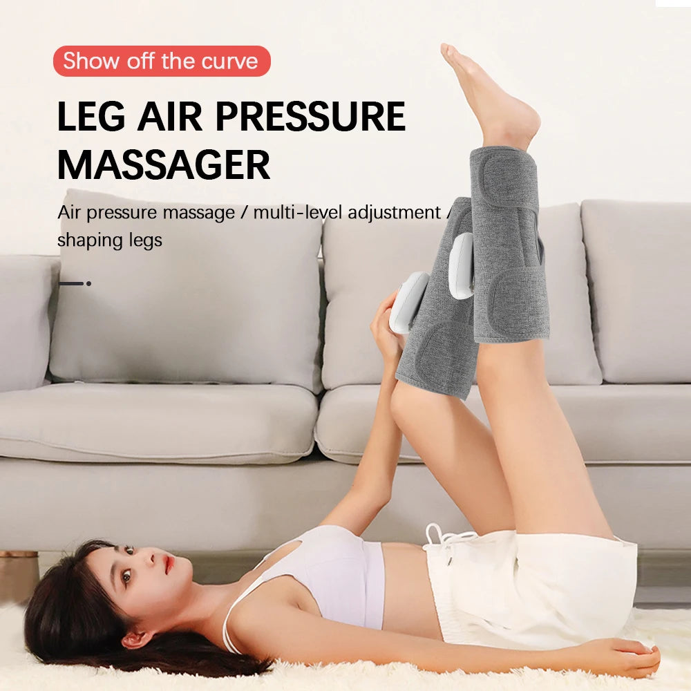 Wireless Air Pressure Calf Massager for Leg Pain and Fatigue Relief