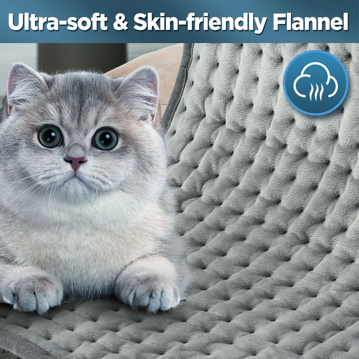 Electric Heating Pad for Back and Full Body Relief