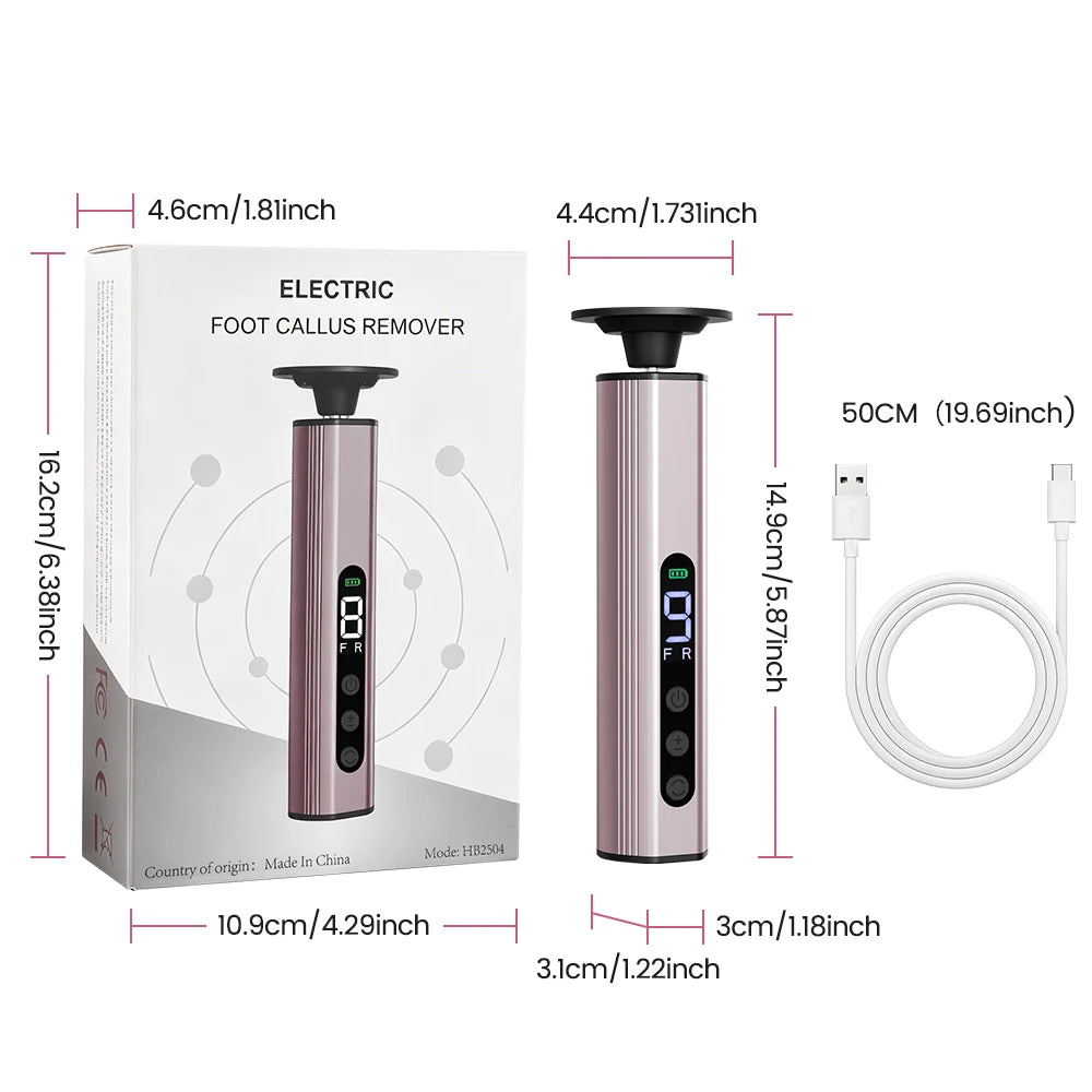 Electric Callus Remover and Manicure Foot File Tool