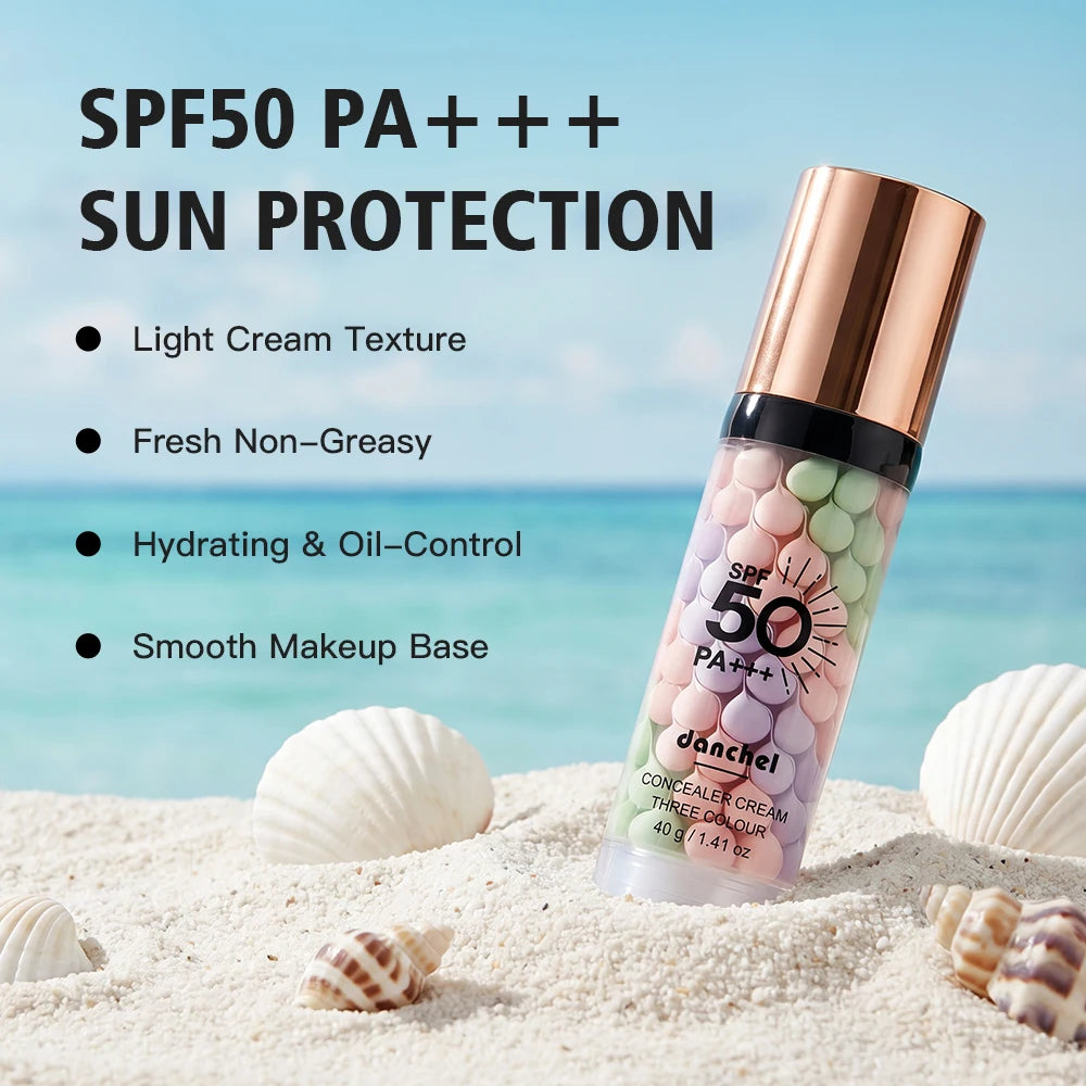 3-in-1 Color Correcting Face Primer with SPF50 - 9