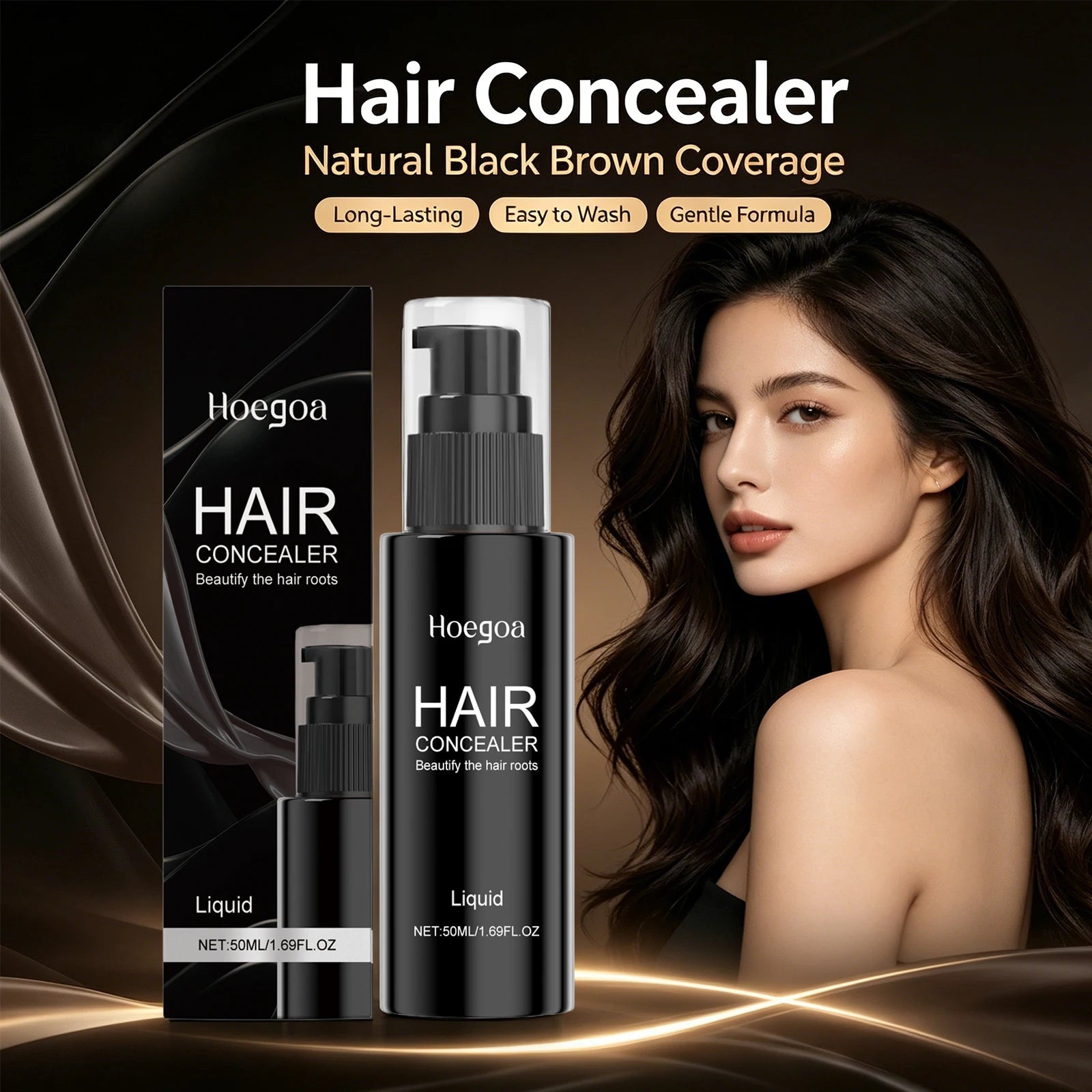 Instant Hair Concealer and Root Touch-Up Spray - 4