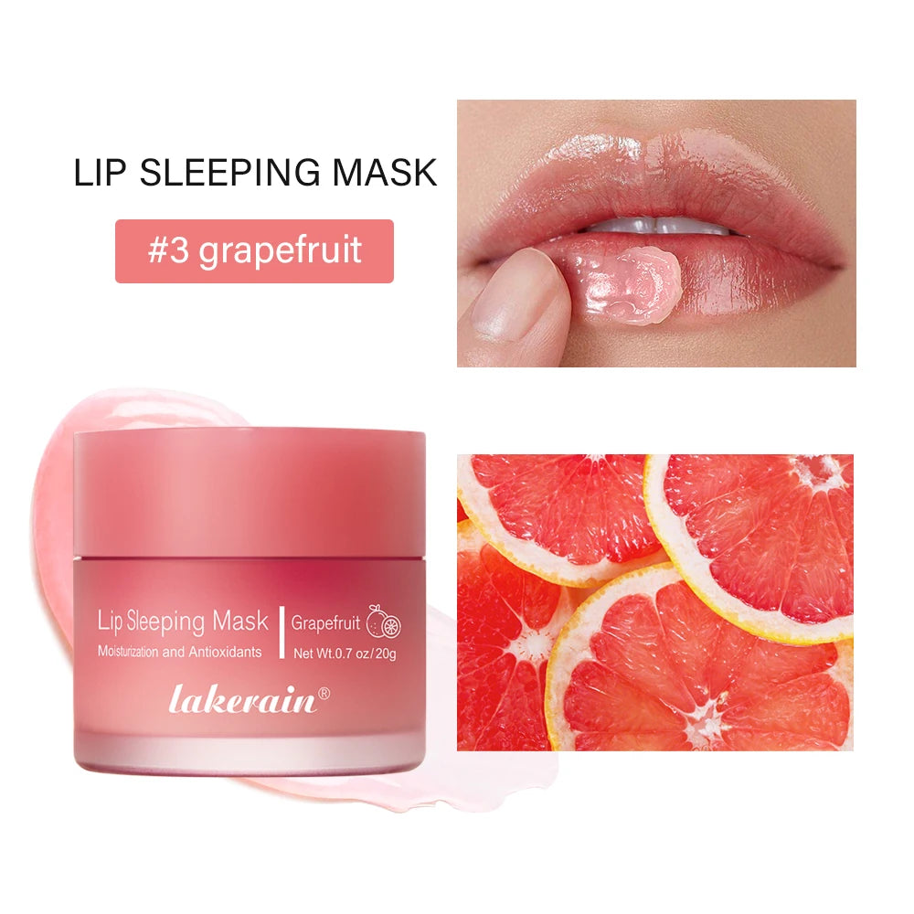 Dual-Color Hydrating Lip Sleeping Mask for Dry Lips