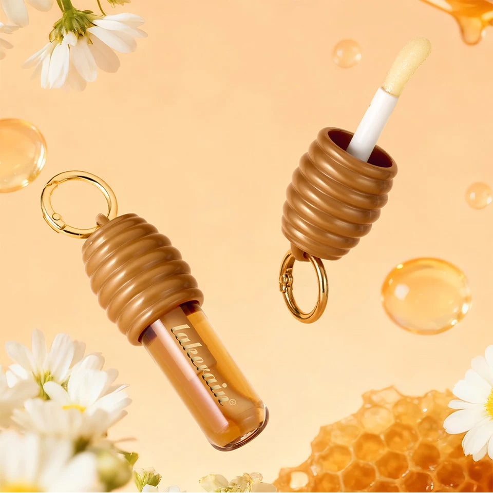Honey and Chocolate Moisturizing Lip Gloss Set