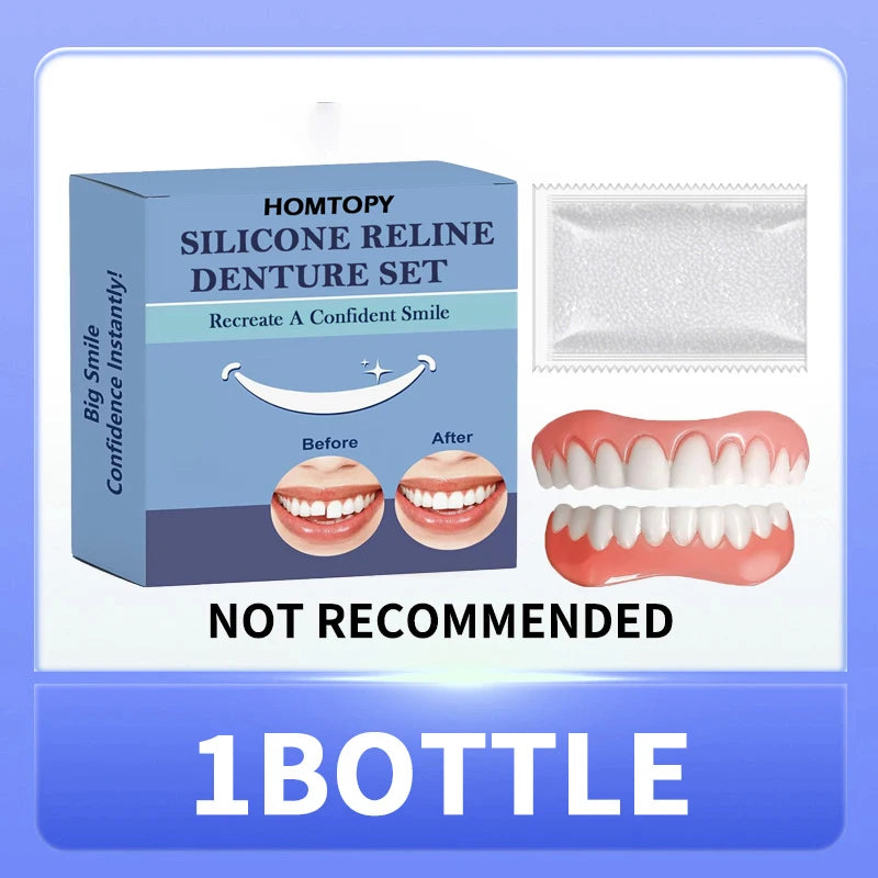 Customizable Silicone Cosmetic Dentures for a Perfect Smile - 10