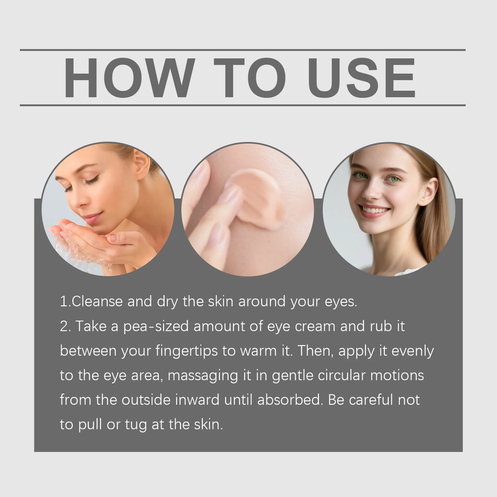 Calcium Eye Cream for Dark Circles and Fine Lines